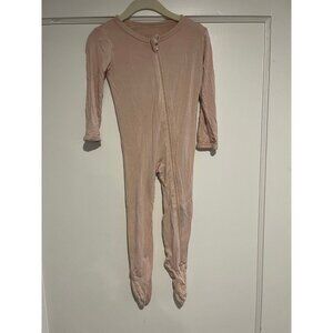 Kyte Zippered Footie in Porcelain